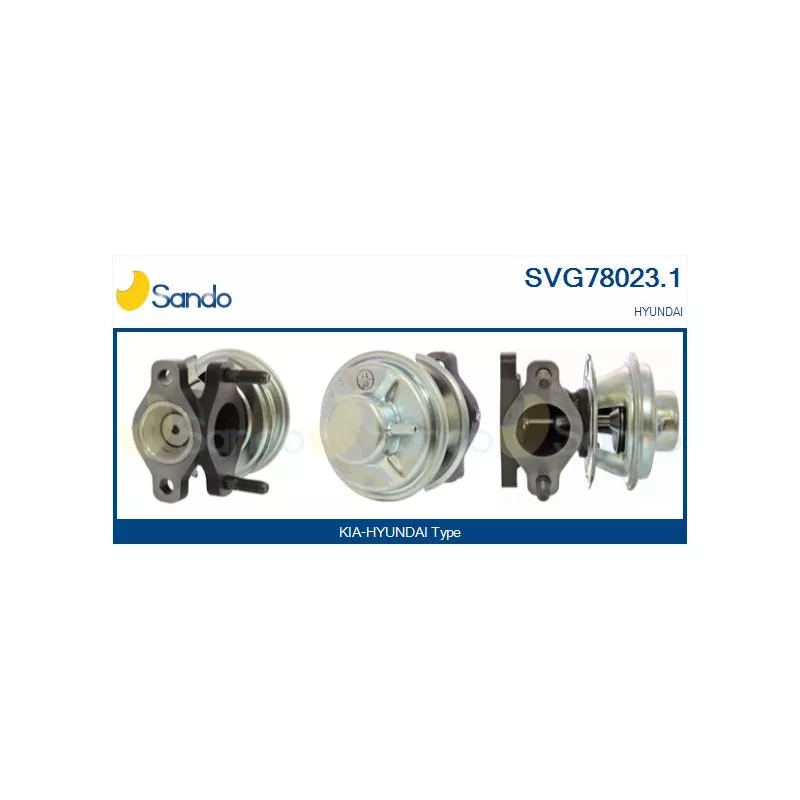 Vanne EGR SANDO SVG78023.1