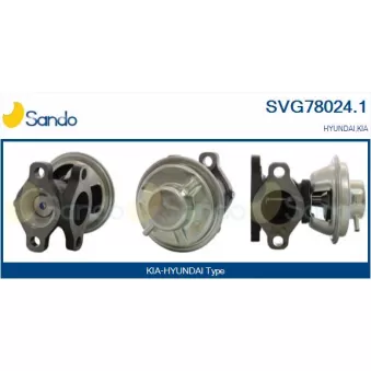Vanne EGR SANDO SVG78024.1