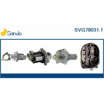 Vanne EGR SANDO SVG78031.1