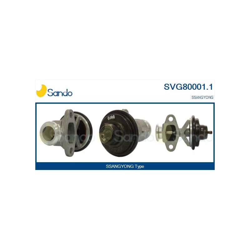 Vanne EGR SANDO SVG80001.1