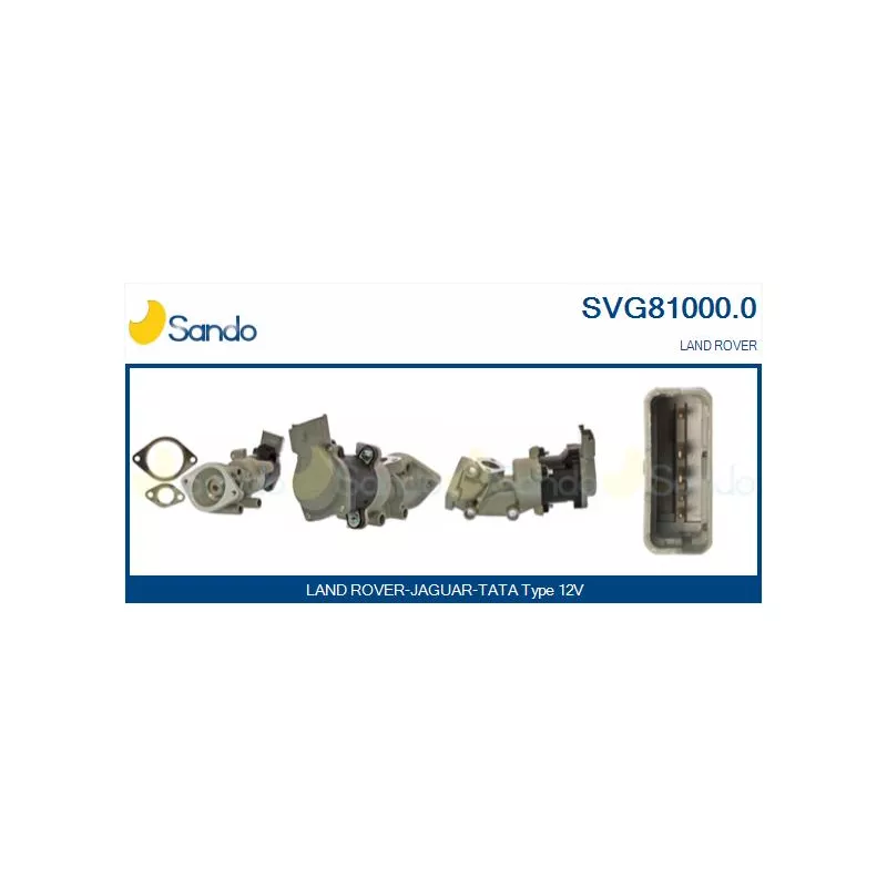 Vanne EGR SANDO SVG81000.0