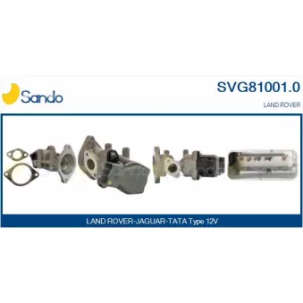 Vanne EGR SANDO SVG81001.0