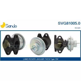 Vanne EGR SANDO SVG81005.0