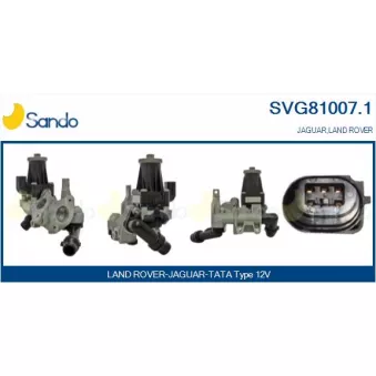 Vanne EGR SANDO SVG81007.1
