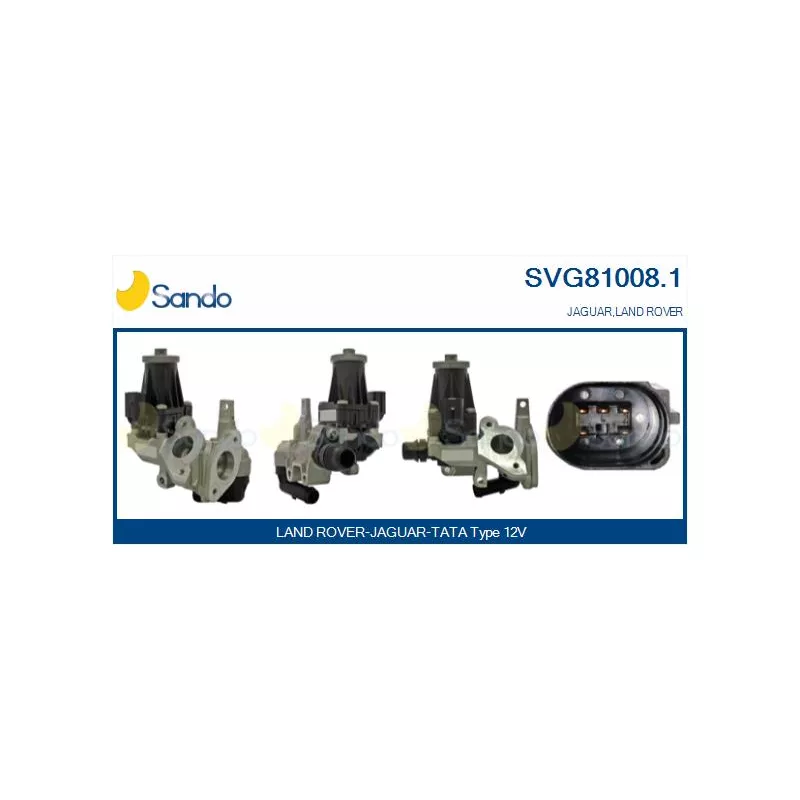 Vanne EGR SANDO SVG81008.1