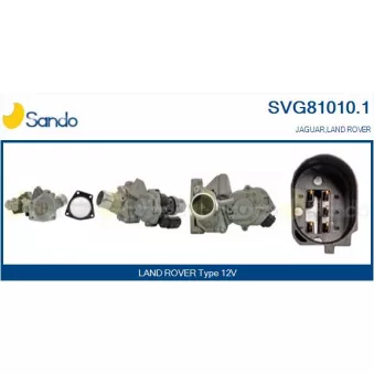 Vanne EGR SANDO SVG81010.1