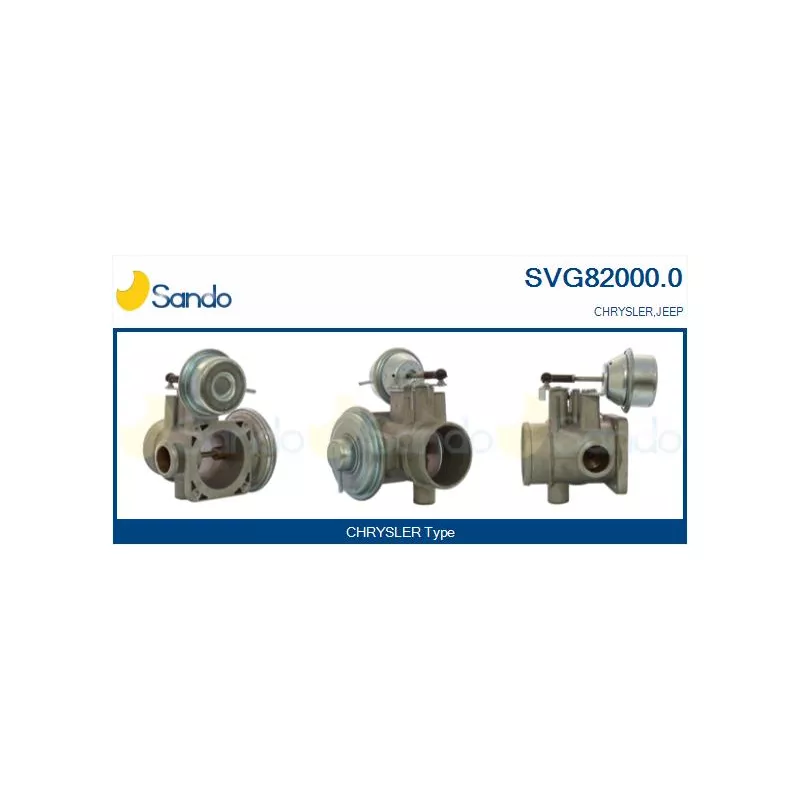 Vanne EGR SANDO SVG82000.0