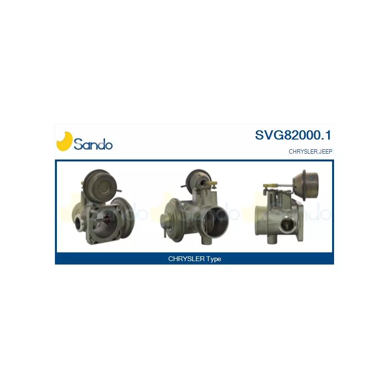 Vanne EGR SANDO SVG82000.1