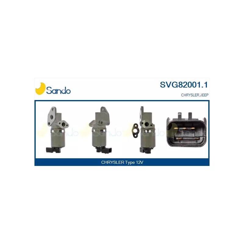 Vanne EGR SANDO SVG82001.1