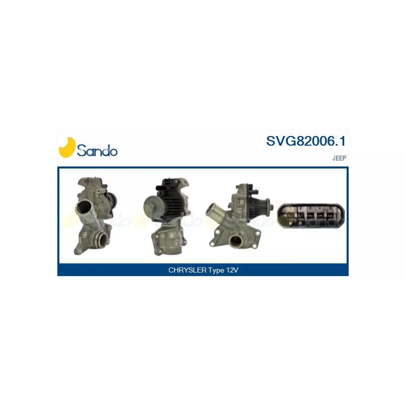 Vanne EGR SANDO SVG82006.1