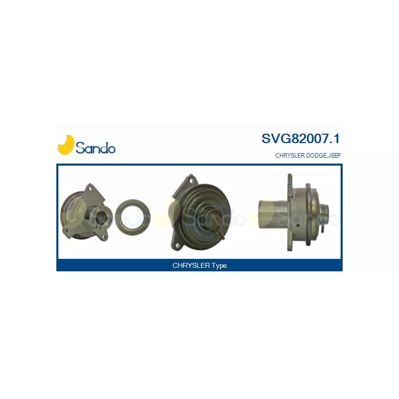 Vanne EGR SANDO SVG82007.1