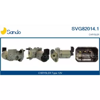 Vanne EGR SANDO SVG82014.1