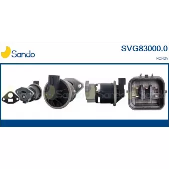 Vanne EGR SANDO SVG83000.0