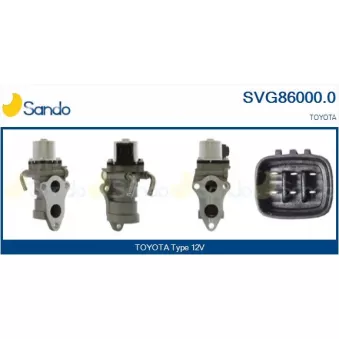 Vanne EGR SANDO SVG86000.0