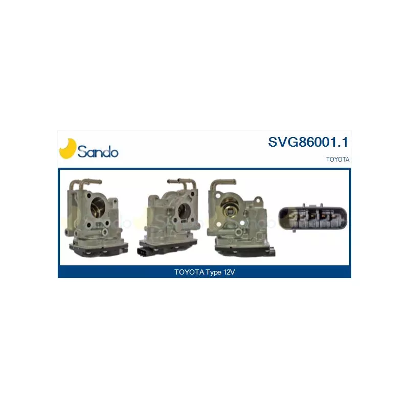 Vanne EGR SANDO SVG86001.1