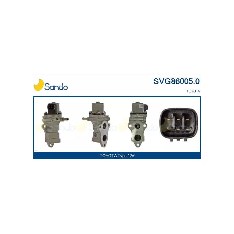 Vanne EGR SANDO SVG86005.0