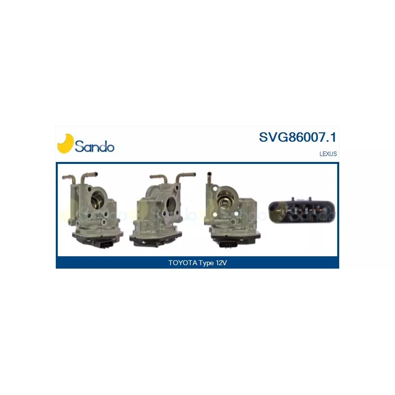 Vanne EGR SANDO SVG86007.1