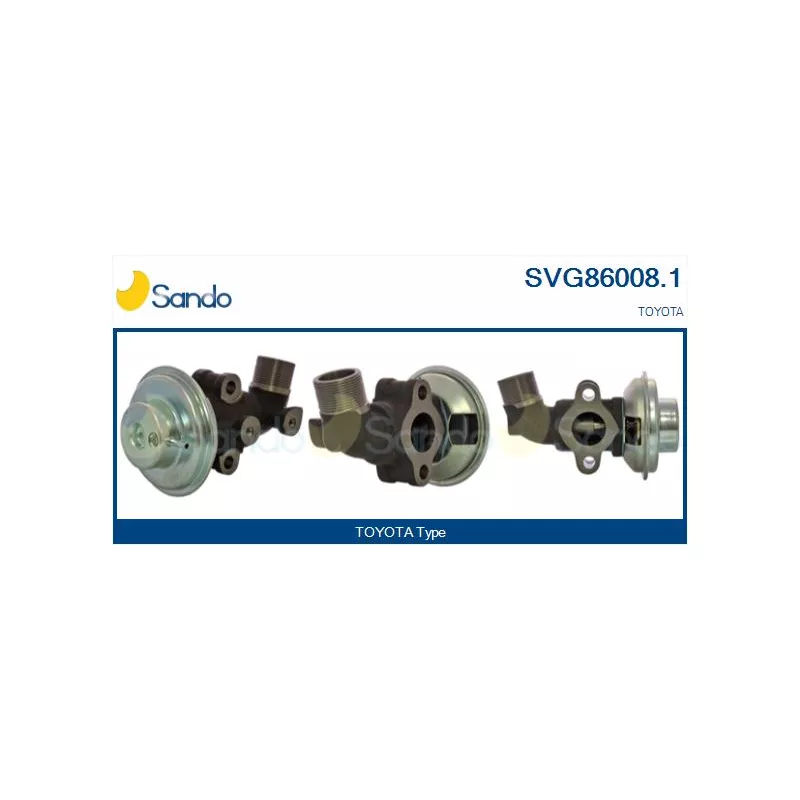 Vanne EGR SANDO SVG86008.1