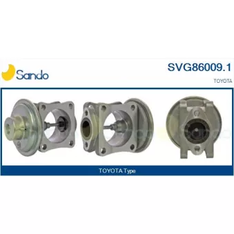 Vanne EGR SANDO SVG86009.1