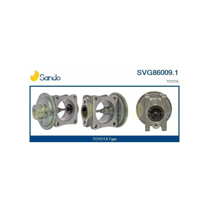 Vanne EGR SANDO SVG86009.1