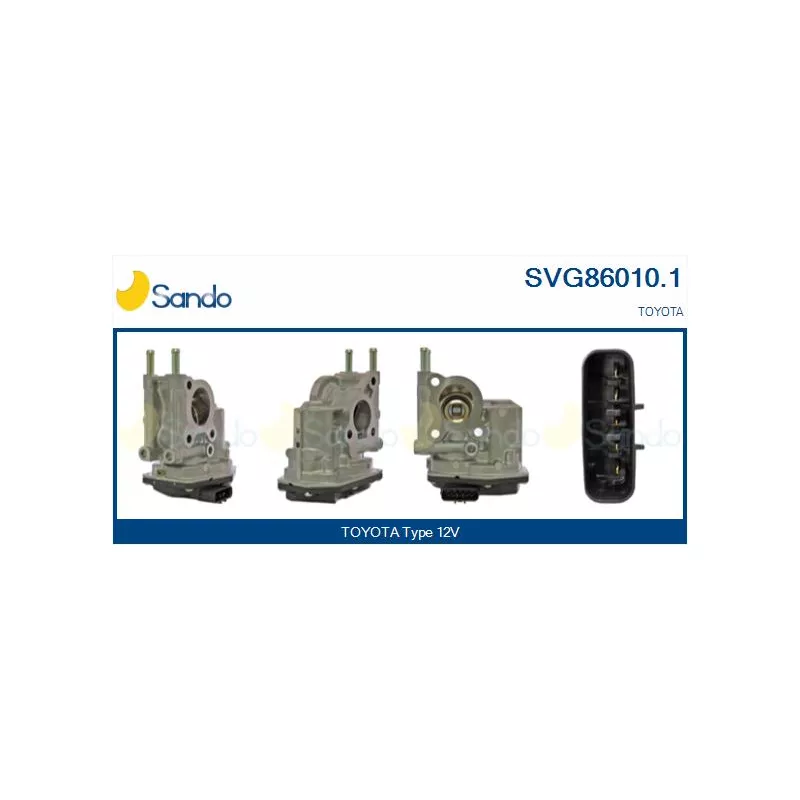 Vanne EGR SANDO SVG86010.1
