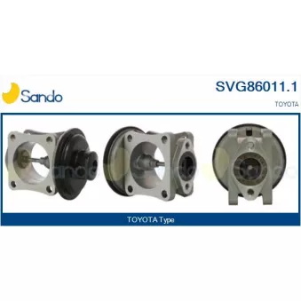 Vanne EGR SANDO SVG86011.1