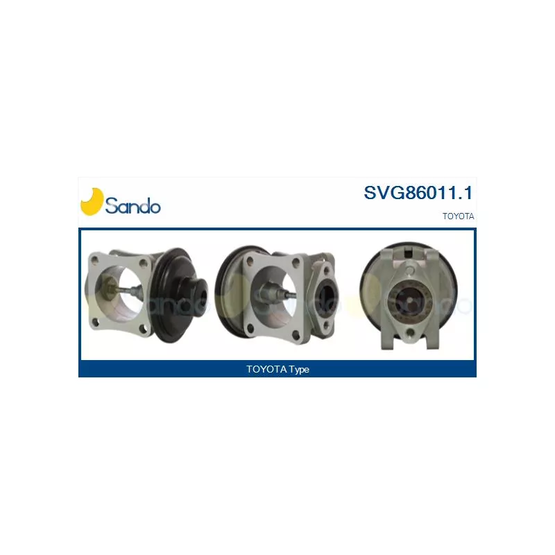 Vanne EGR SANDO SVG86011.1