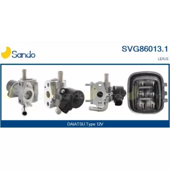 Vanne EGR SANDO SVG86013.1