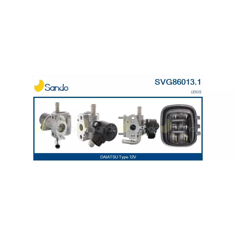 Vanne EGR SANDO SVG86013.1