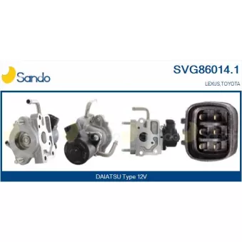 Vanne EGR SANDO SVG86014.1