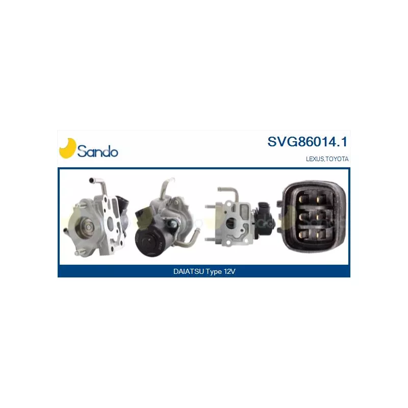 Vanne EGR SANDO SVG86014.1