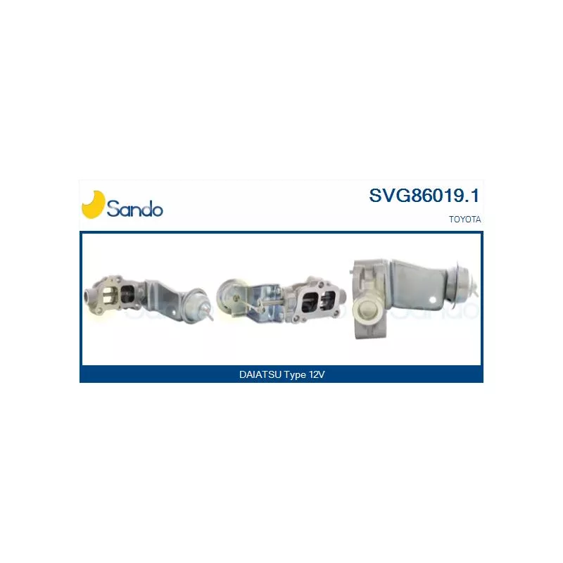 Vanne EGR SANDO SVG86019.1