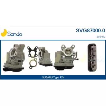 Vanne EGR SANDO SVG87000.0