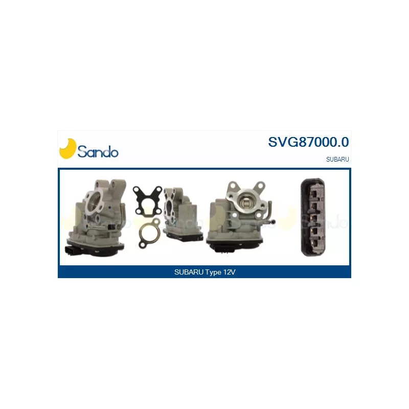 Vanne EGR SANDO SVG87000.0