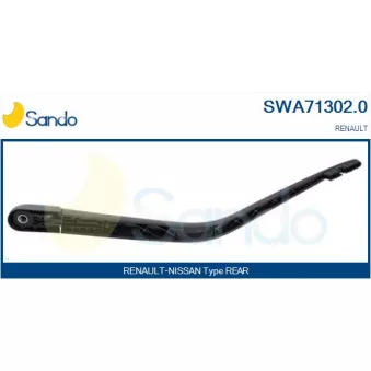 Bras d'essuie-glace, nettoyage des vitres SANDO SWA71302.0