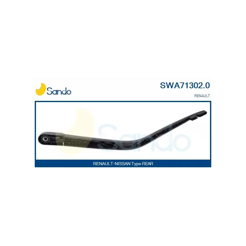 Bras d'essuie-glace, nettoyage des vitres SANDO SWA71302.0