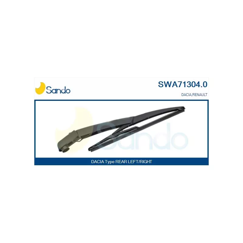 Bras d'essuie-glace, nettoyage des vitres SANDO SWA71304.0