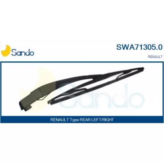 Bras d'essuie-glace, nettoyage des vitres SANDO SWA71305.0