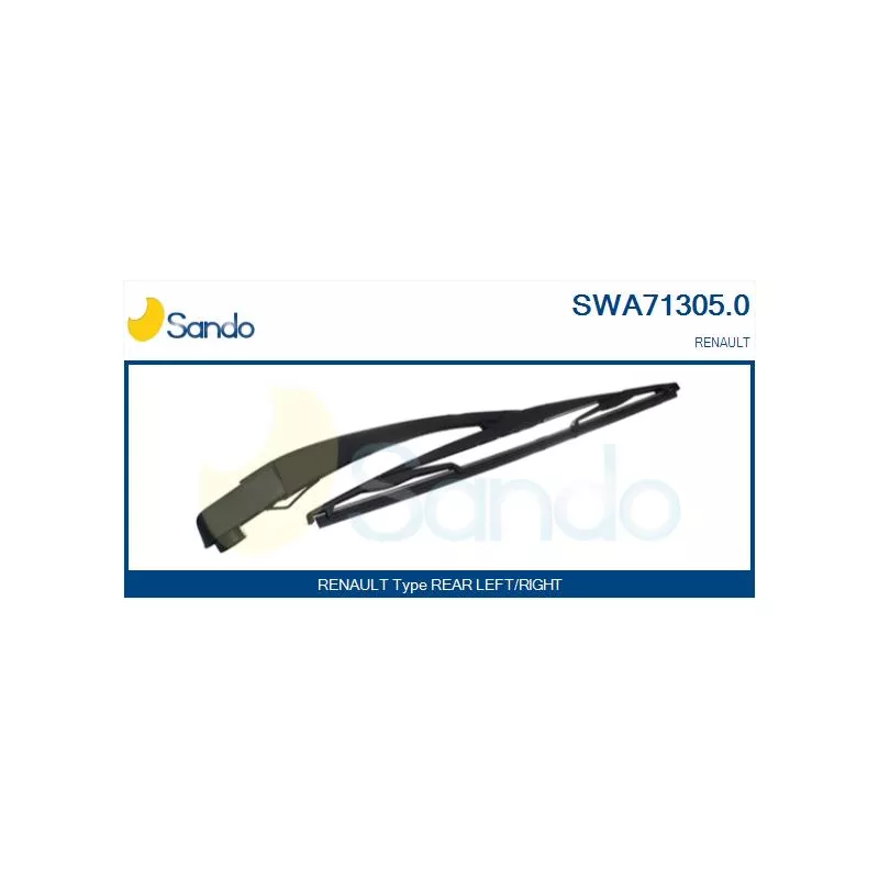 Bras d'essuie-glace, nettoyage des vitres SANDO SWA71305.0