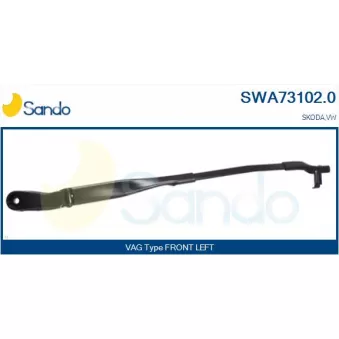 Bras d'essuie-glace, nettoyage des vitres SANDO SWA73102.0