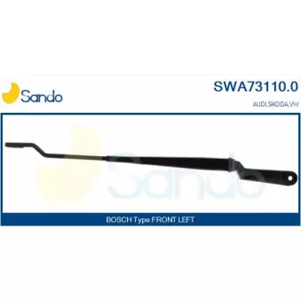 Bras d'essuie-glace, nettoyage des vitres SANDO SWA73110.0