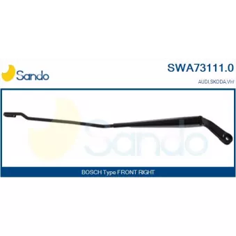 Bras d'essuie-glace, nettoyage des vitres SANDO SWA73111.0