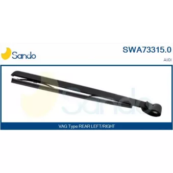 Bras d'essuie-glace, nettoyage des vitres SANDO SWA73315.0