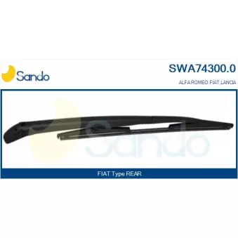 Bras d'essuie-glace, nettoyage des vitres SANDO SWA74300.0