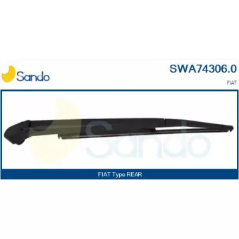 Bras d'essuie-glace, nettoyage des vitres SANDO SWA74306.0