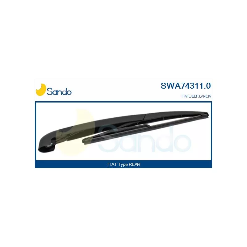 Bras d'essuie-glace, nettoyage des vitres SANDO SWA74311.0