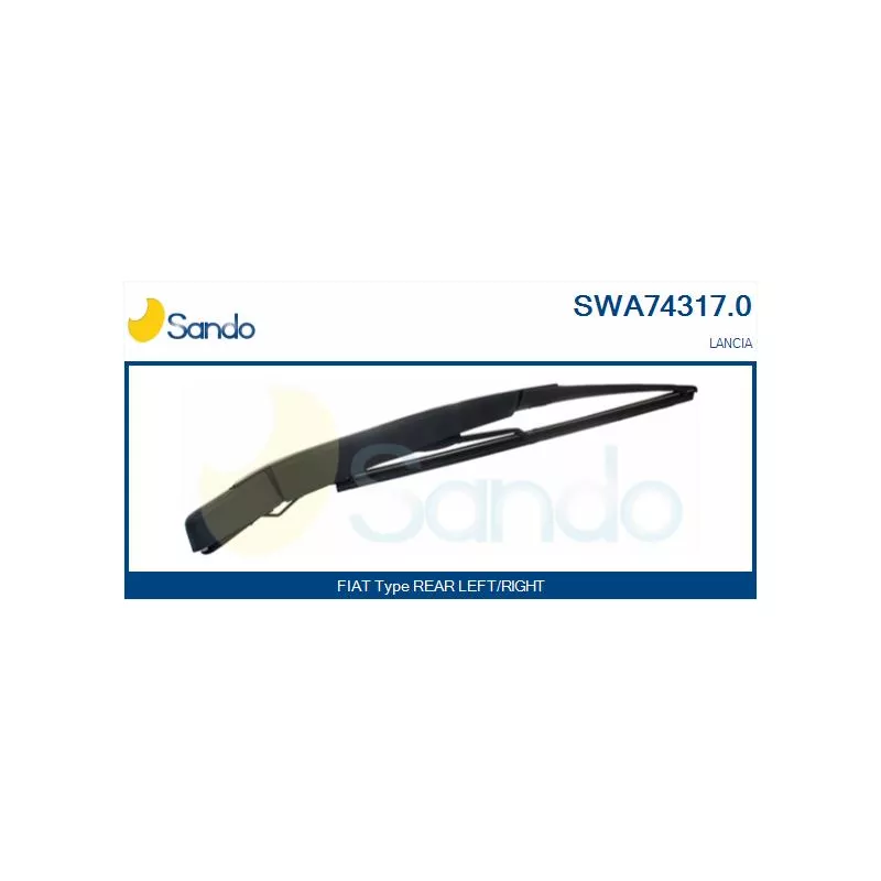 Bras d'essuie-glace, nettoyage des vitres SANDO SWA74317.0