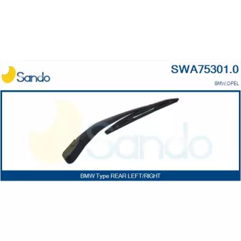 Bras d'essuie-glace, nettoyage des vitres SANDO SWA75301.0