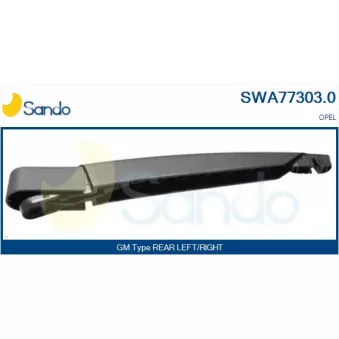 Bras d'essuie-glace, nettoyage des vitres SANDO SWA77303.0