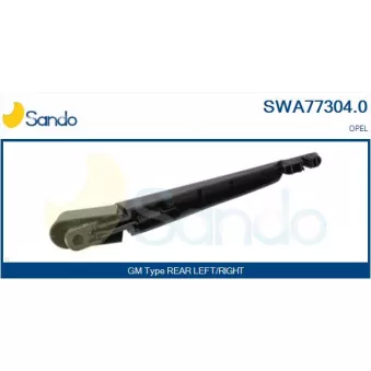 Bras d'essuie-glace, nettoyage des vitres SANDO SWA77304.0